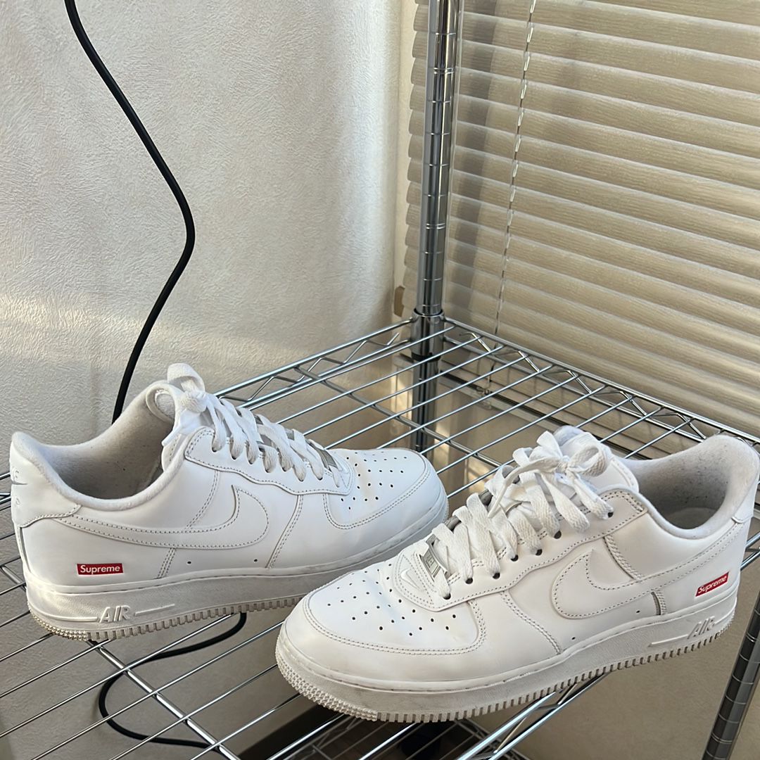 Supreme × Nike Air Force 1 Low "White"