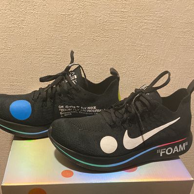 Off-White × Nike Zoom Fly Mercurial Flyknit "Black/White/Volt"