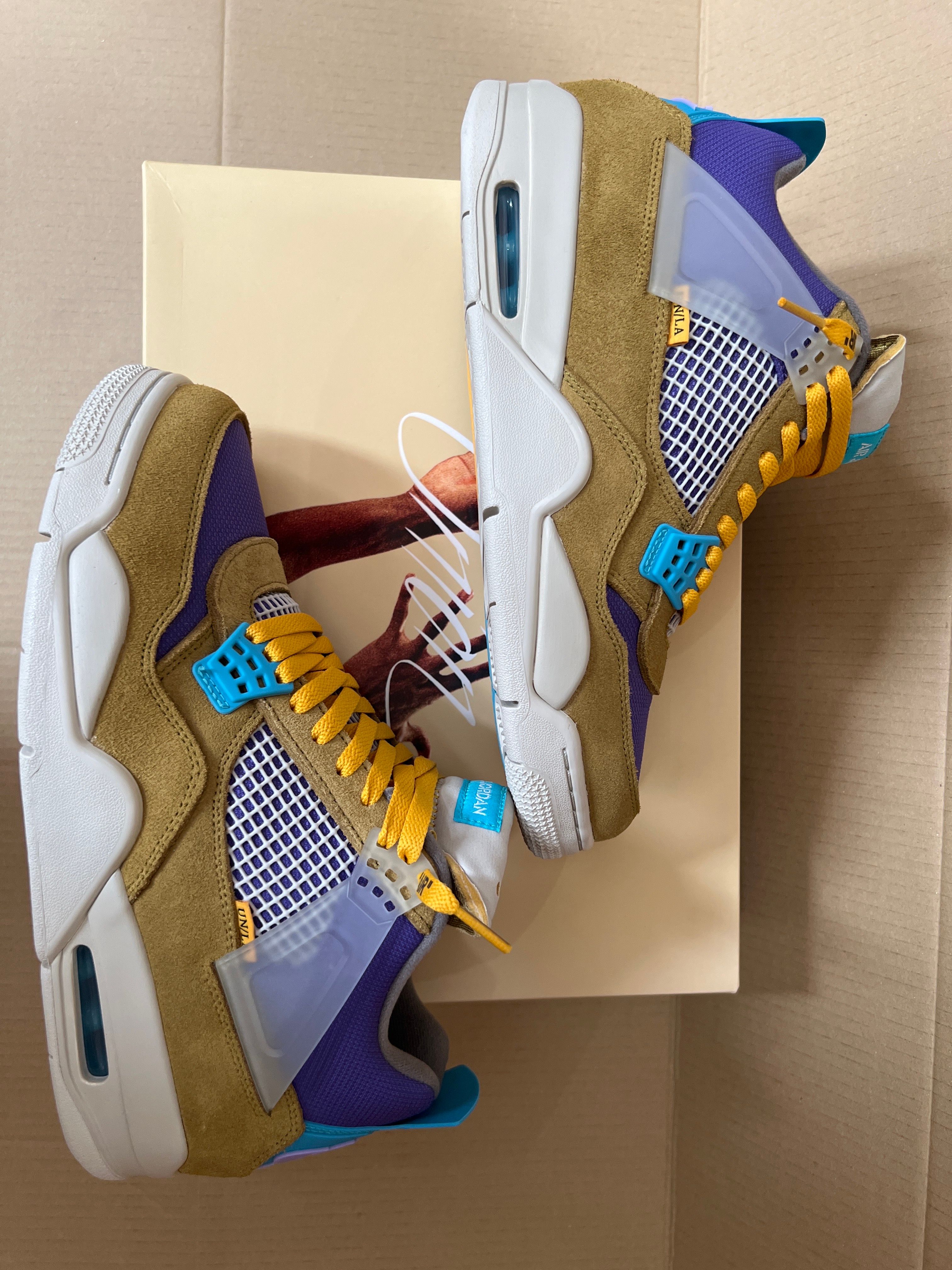 Union × Nike Air Jordan 4 SP "Desert Moss"