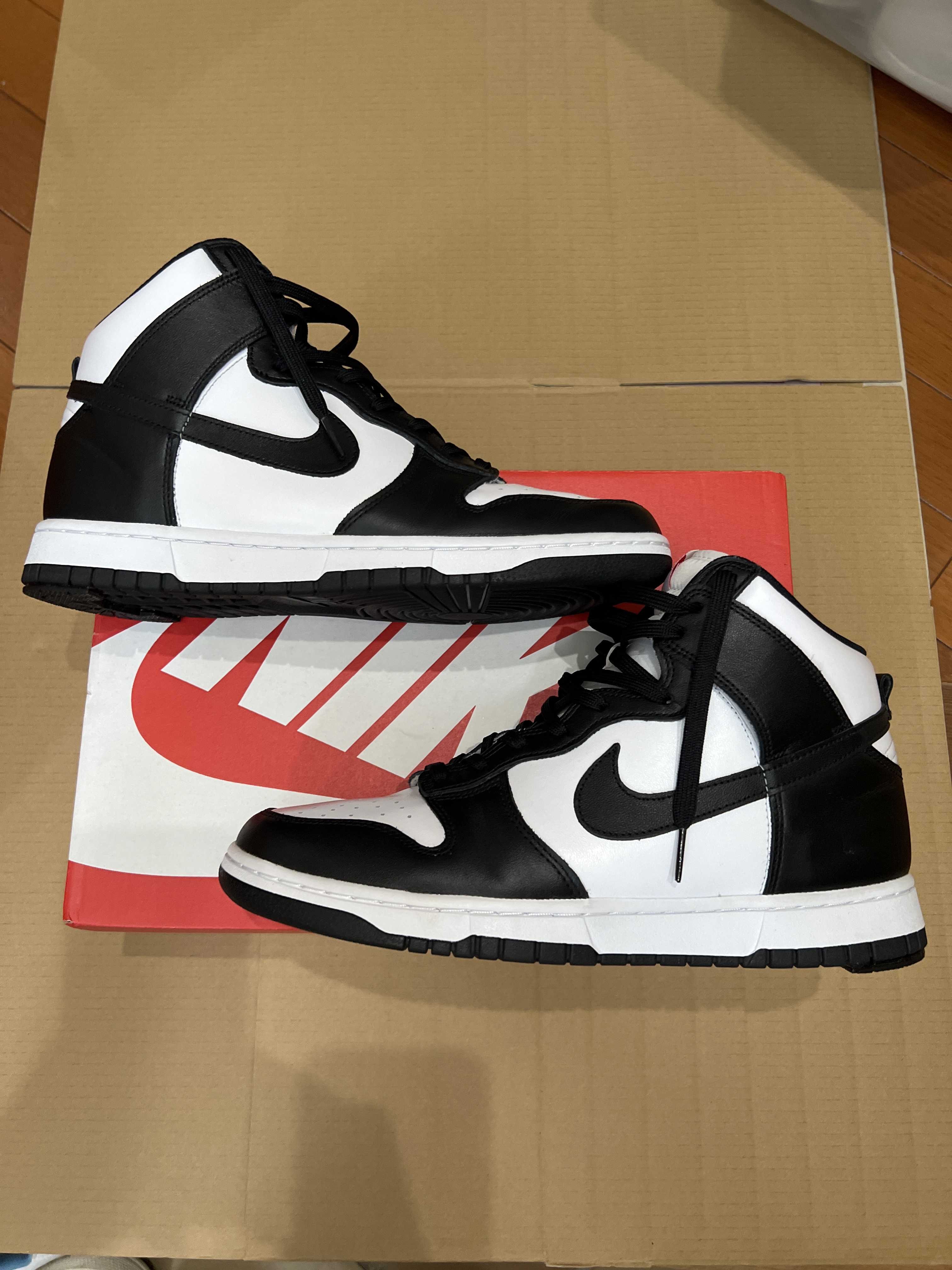 Nike Women's Dunk High "Black and White"