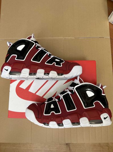 Nike Air More Uptempo ’96 "Black and Varsity Red" (2021)