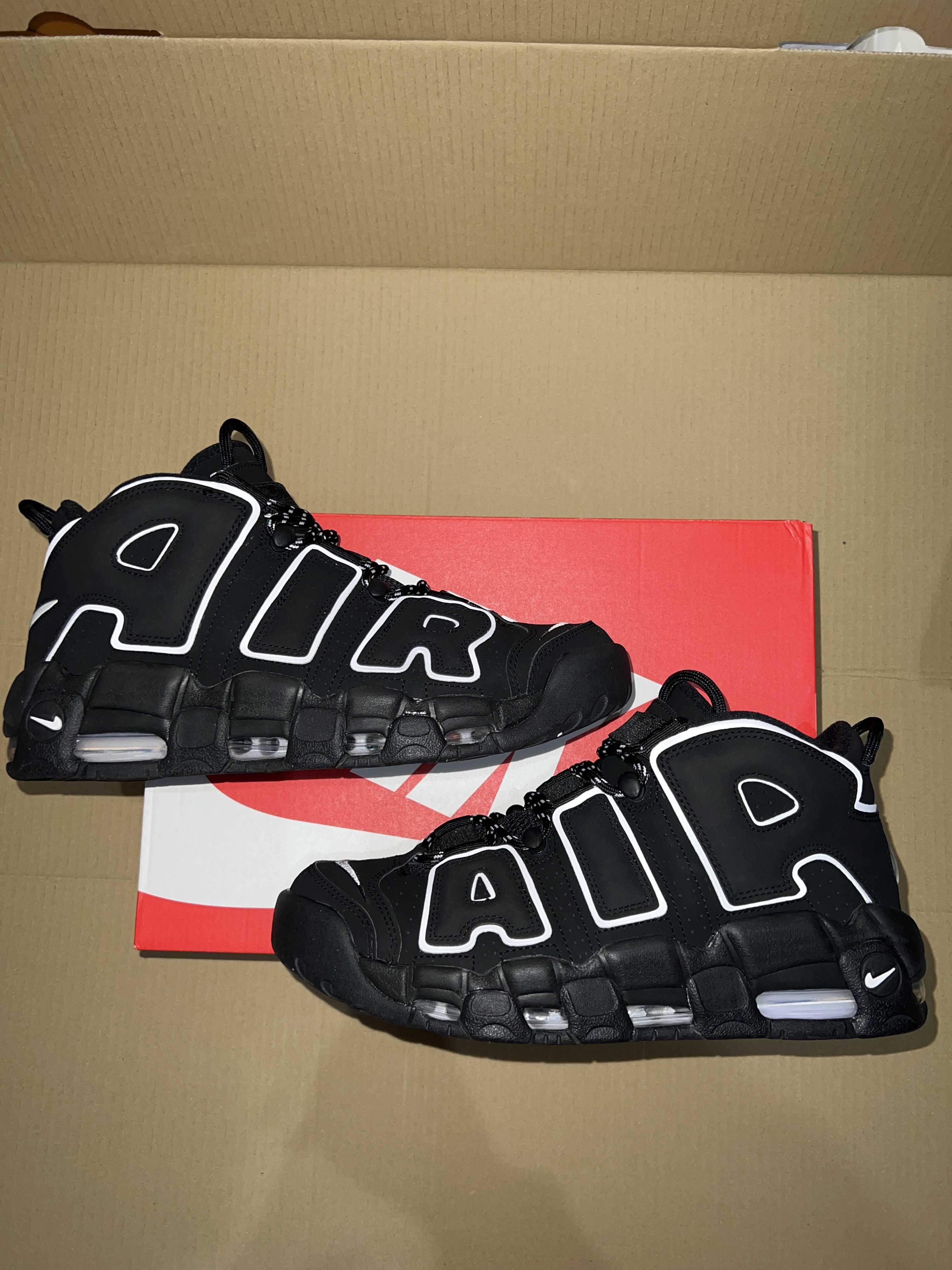 Nike Air More Uptempo "Black/White"(2020)