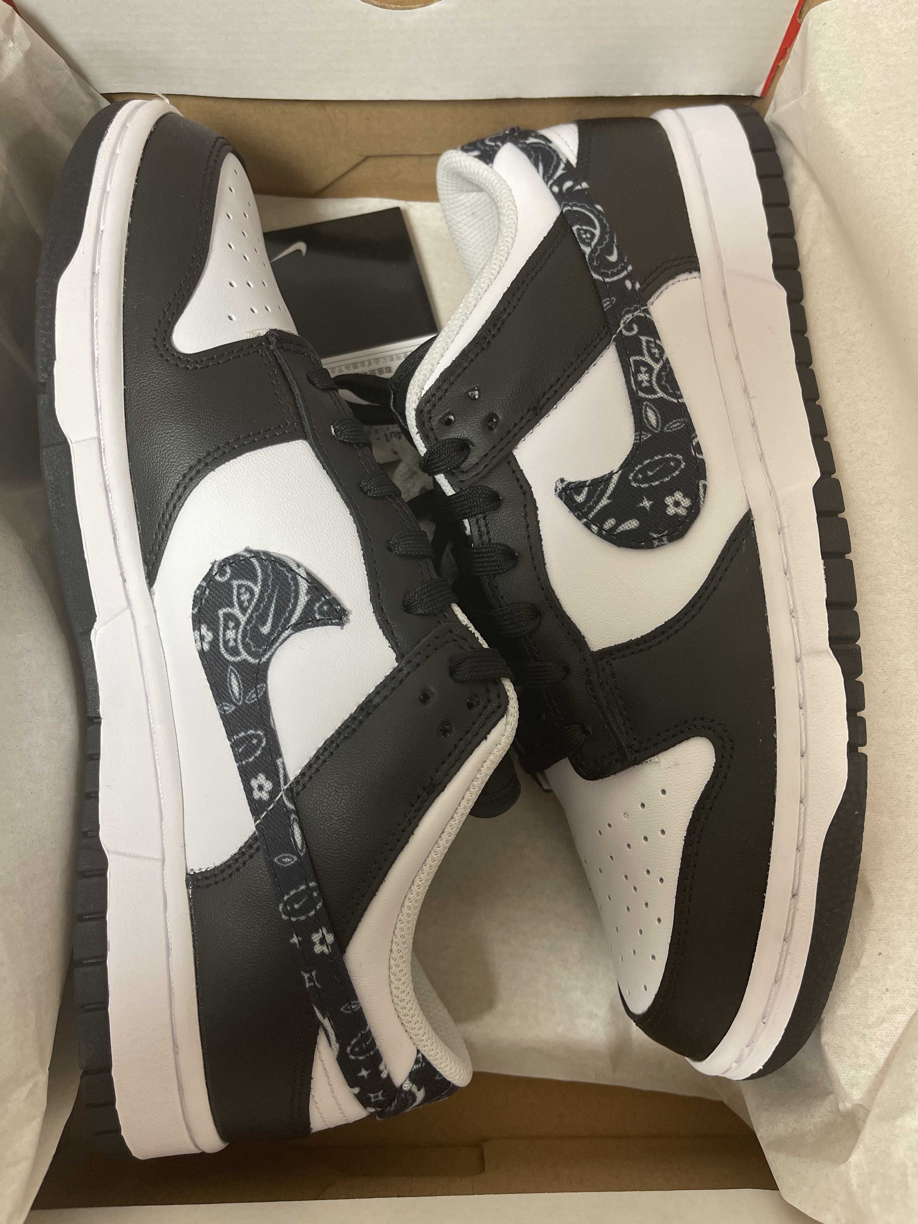 Nike Women's Dunk Low ESS "Black Paisley"