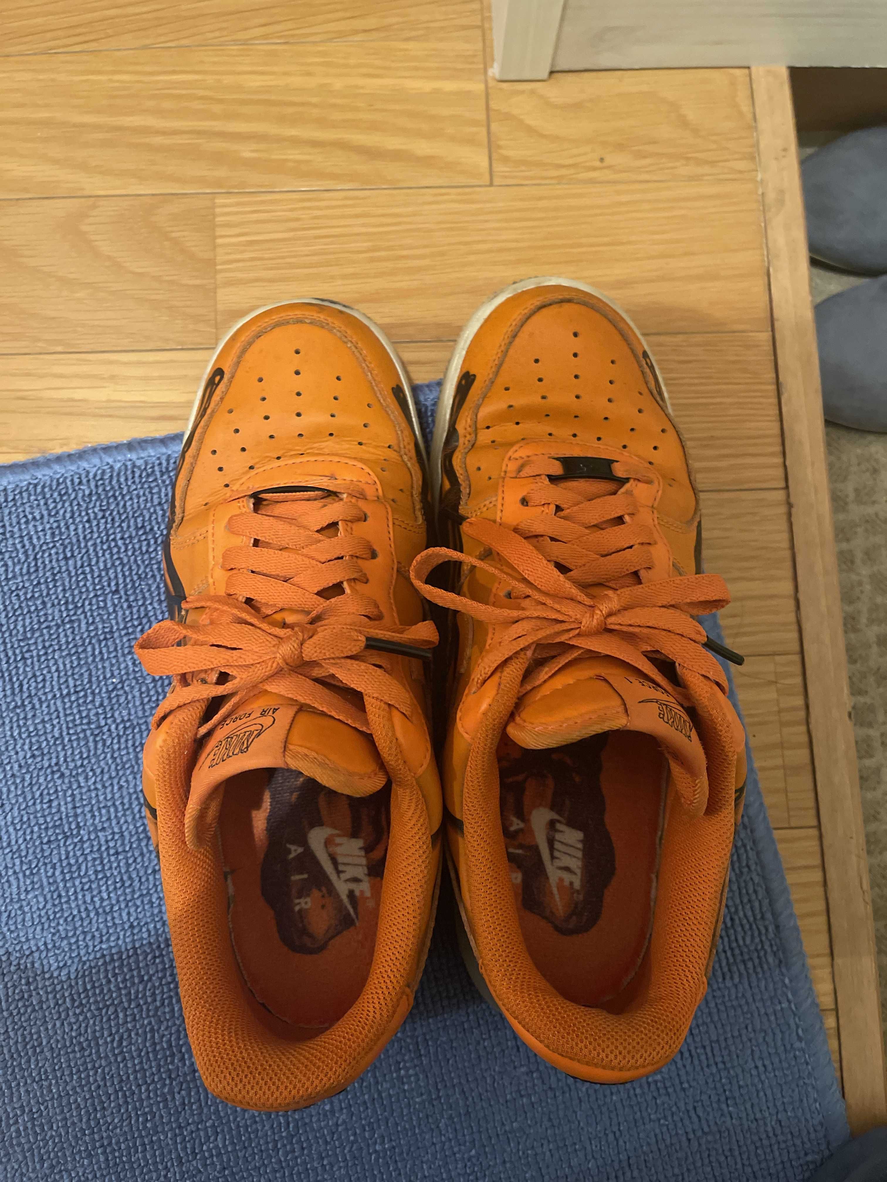 Nike Air Force 1 Low "Orange Skelton"