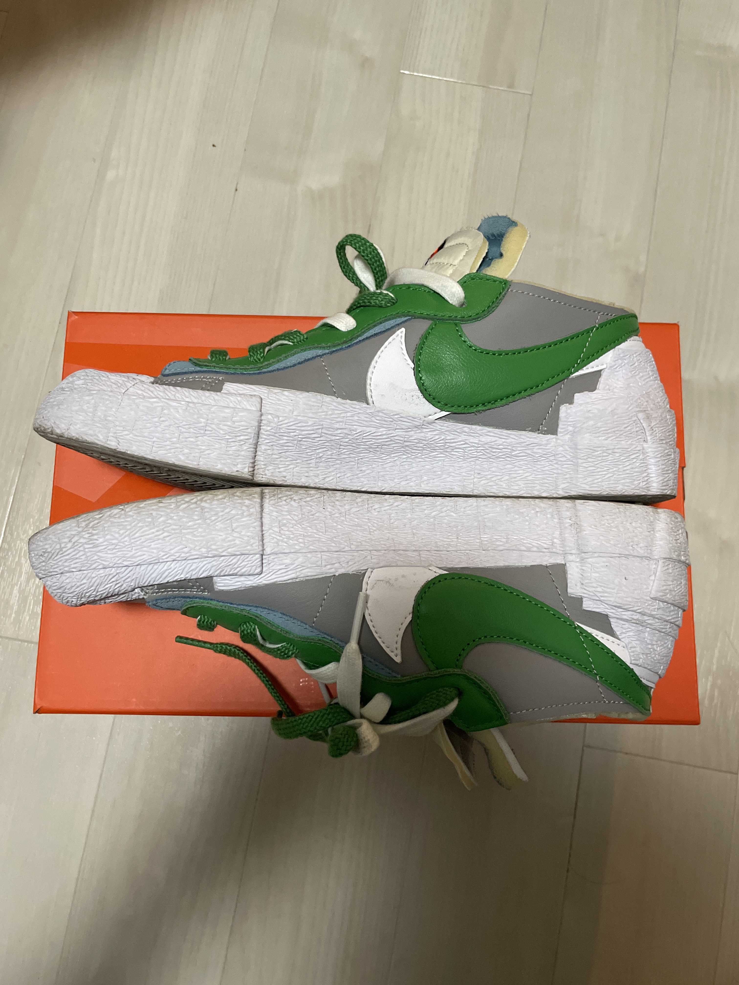 sacai × Nike Blazer Low "Classic Green"