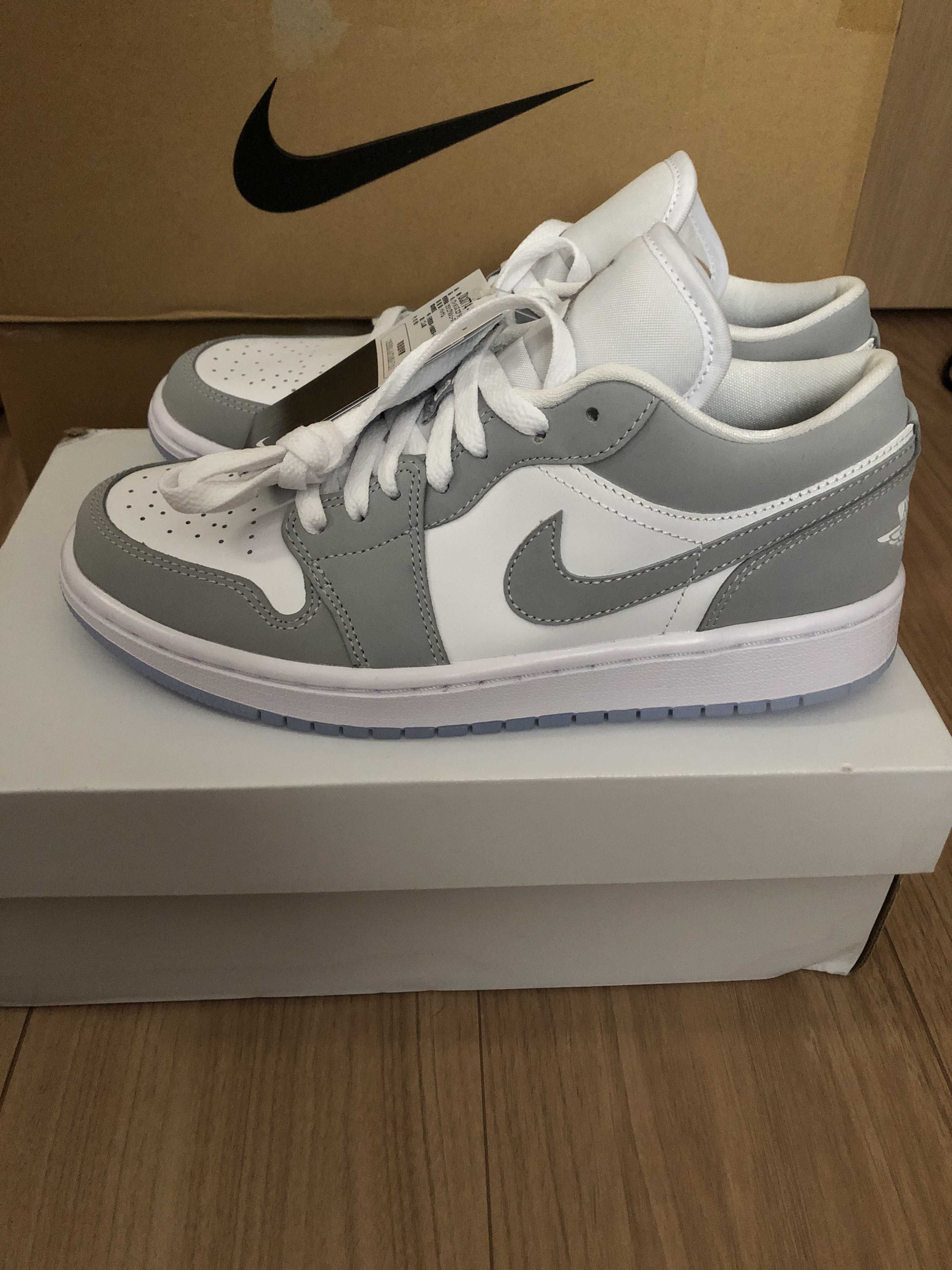 Nike Women's Air Jordan 1 Low "Wolf Grey"