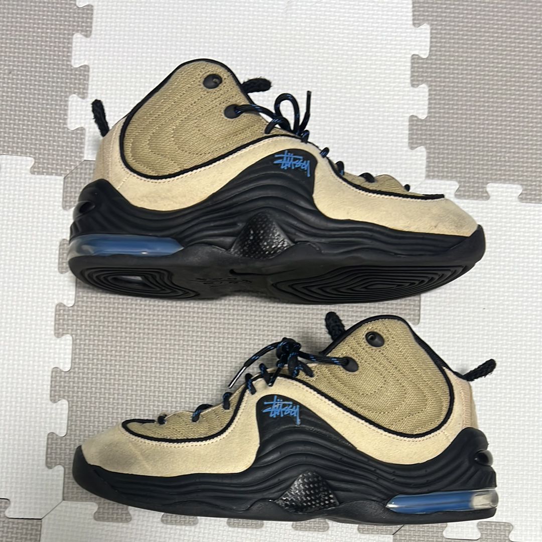 Stussy × Nike Air Penny 2 "Rattan and Limestone"
