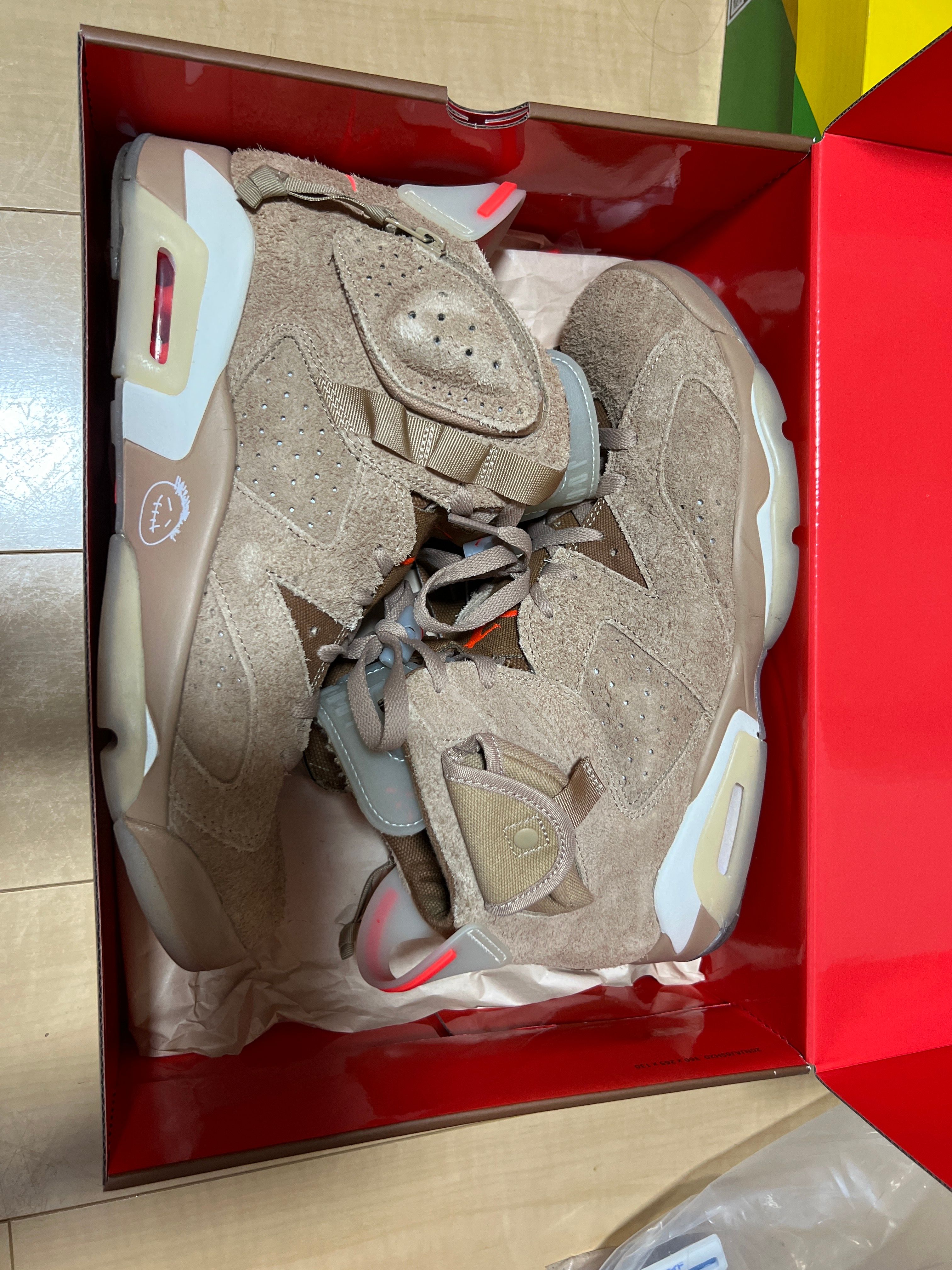 Travis Scott × Nike Air Jordan 6 "British Khaki"