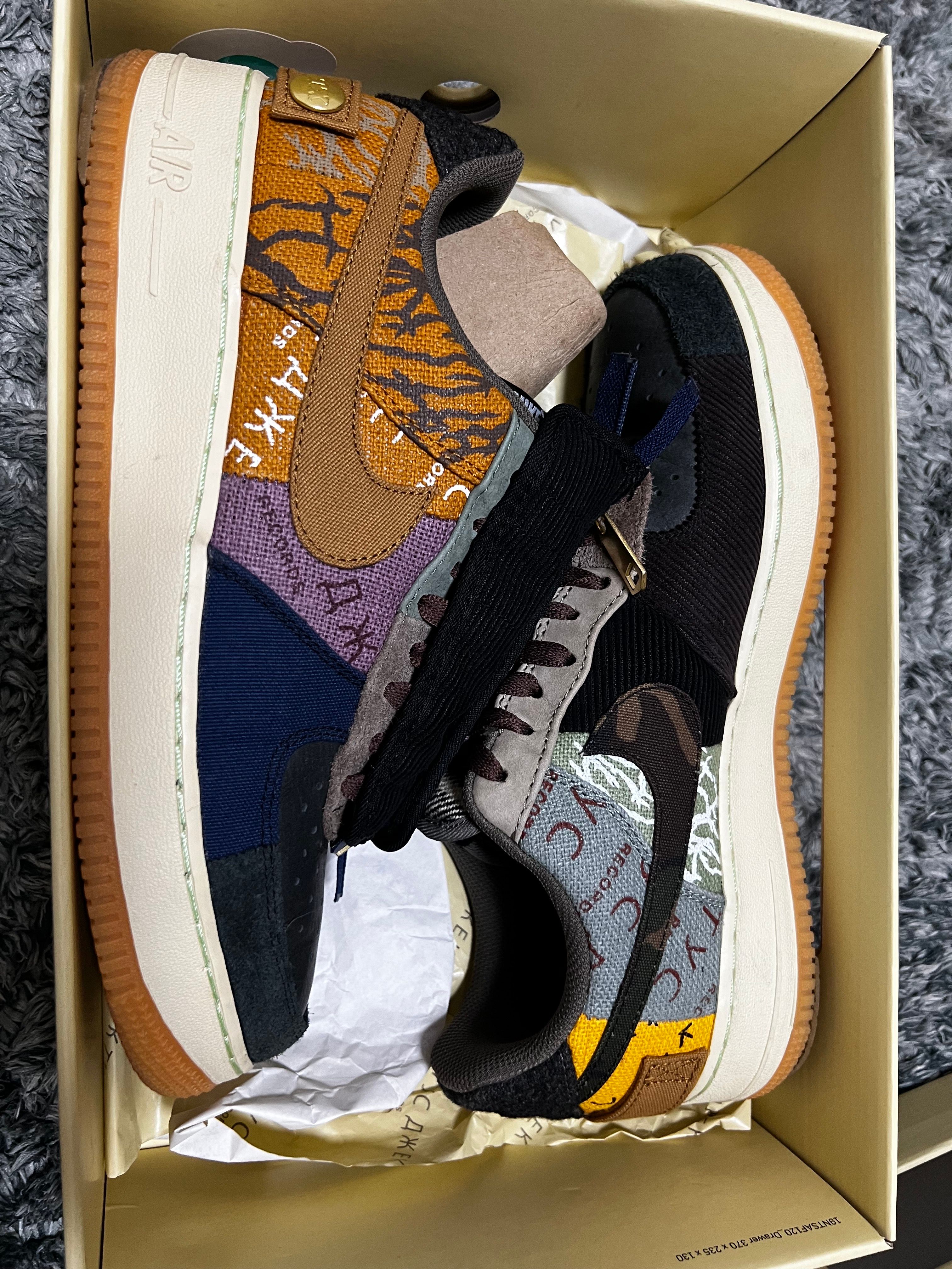 Travis Scott × Nike Air Force 1 Low Cactus Jack "Multi Color"