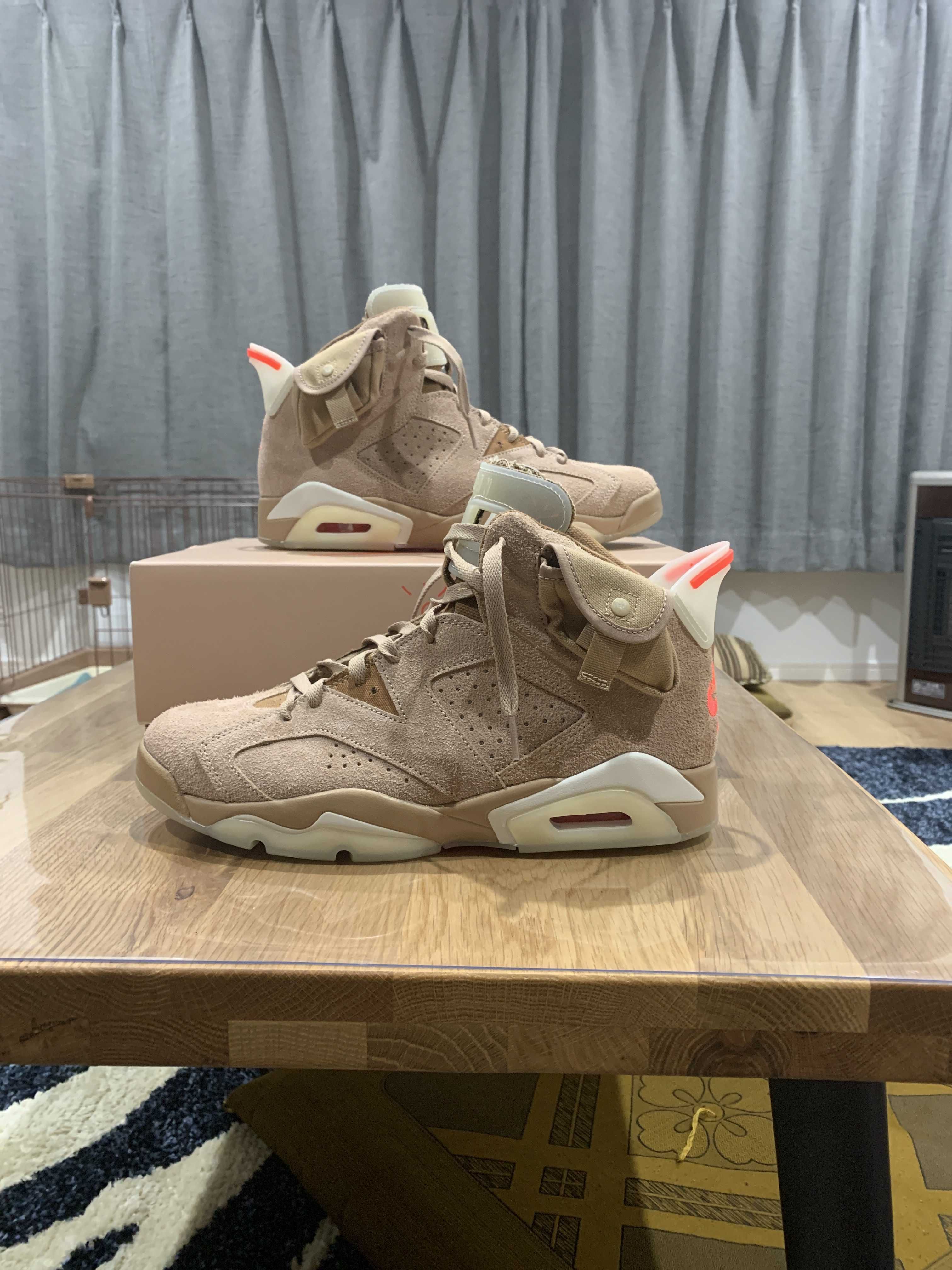 Travis Scott × Nike Air Jordan 6 "British Khaki"