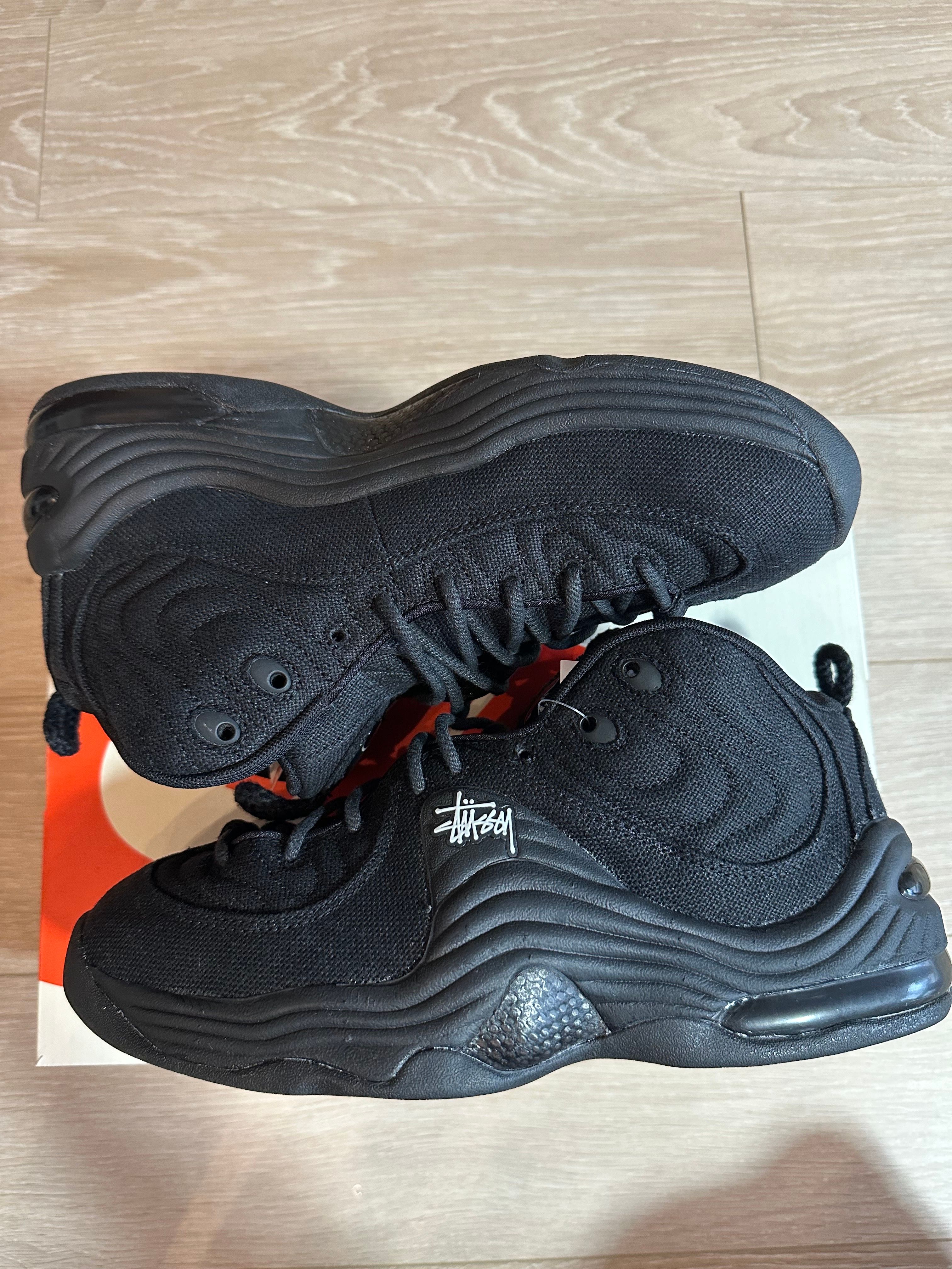 Stussy × Nike Air Penny 2 "Black"