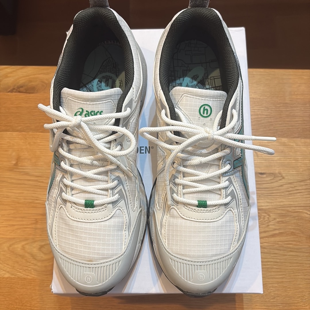 Hidden NY × Asics Gel-Venture 6 Shield "White/Wasabi"