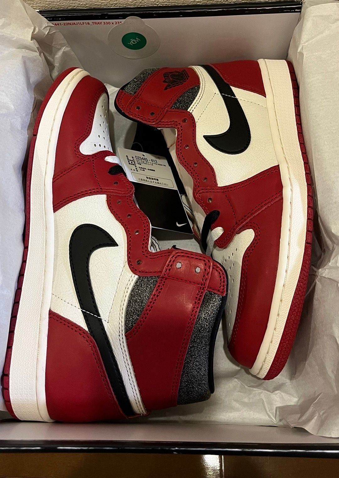 Nike Air Jordan 1 High OG "Lost & Found/Chicago"