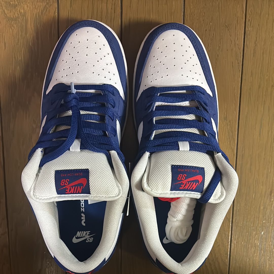 Nike SB Dunk Low "Los Angeles Dodgers/Deep Royal Blue"