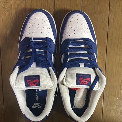 Nike SB Dunk Low "Los Angeles Dodgers/Deep Royal Blue"