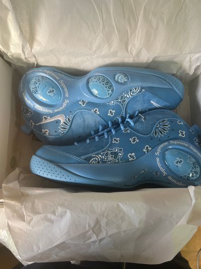 Supreme × Nike Air Zoom Flight 95 SP "University Blue/White"