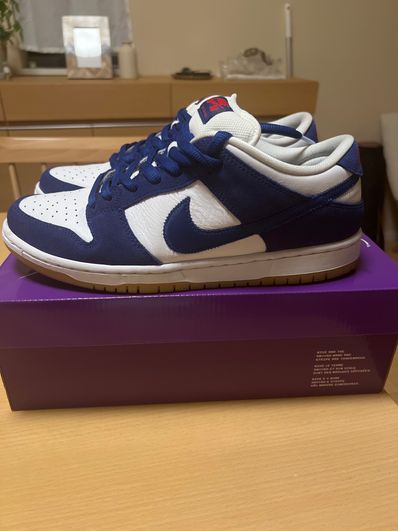 Nike SB Dunk Low "Los Angeles Dodgers/Deep Royal Blue"