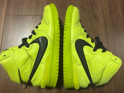 AMBUSH × NIKE DUNK HIGH "FLASH LIME"