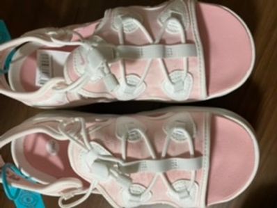 NIKE Women's AIR MAX KOKO SANDAL "SUMMIT WHITE/PINK BLAZE"