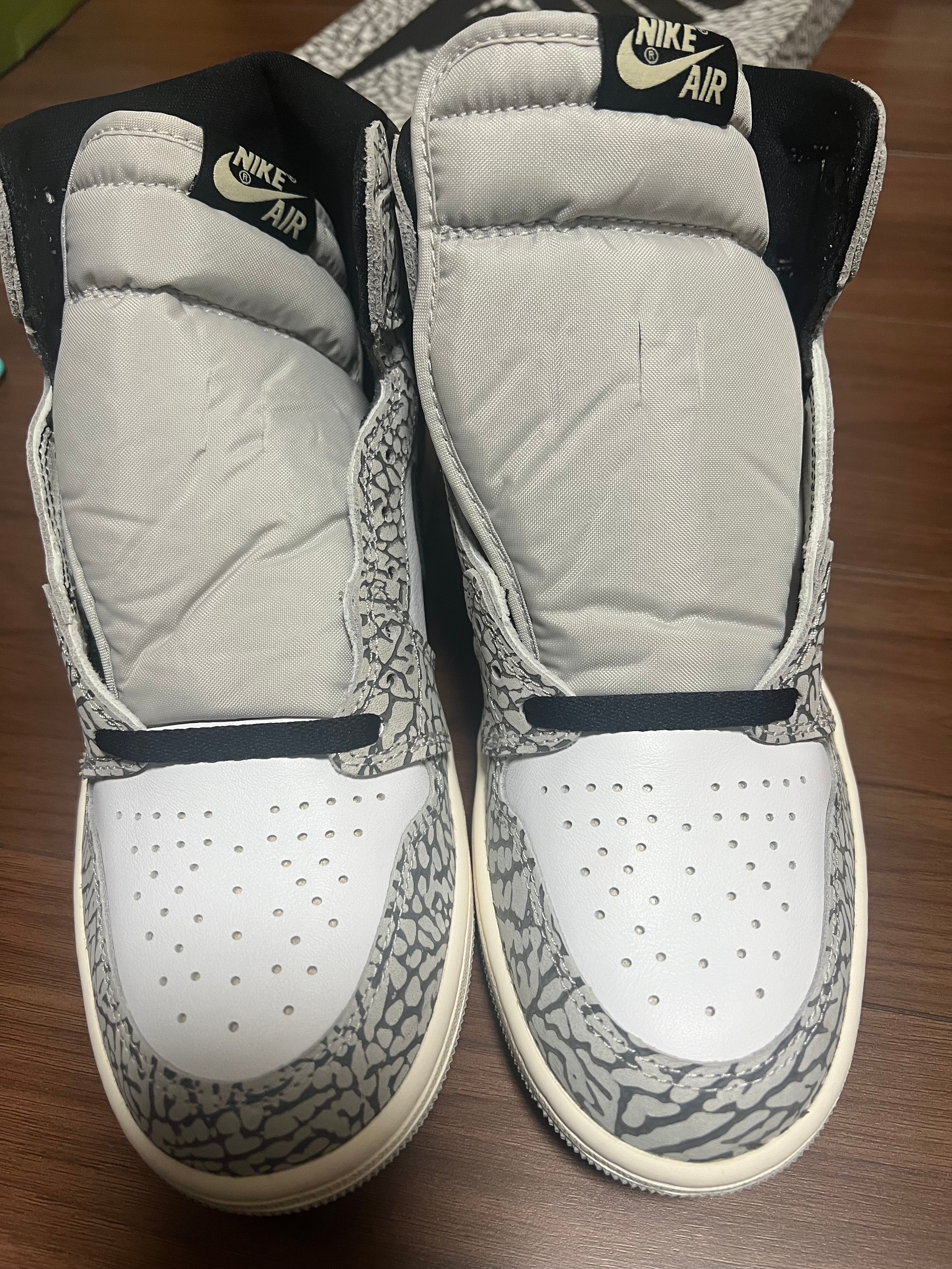 Nike Air Jordan 1 High OG "White Cement/Safari"