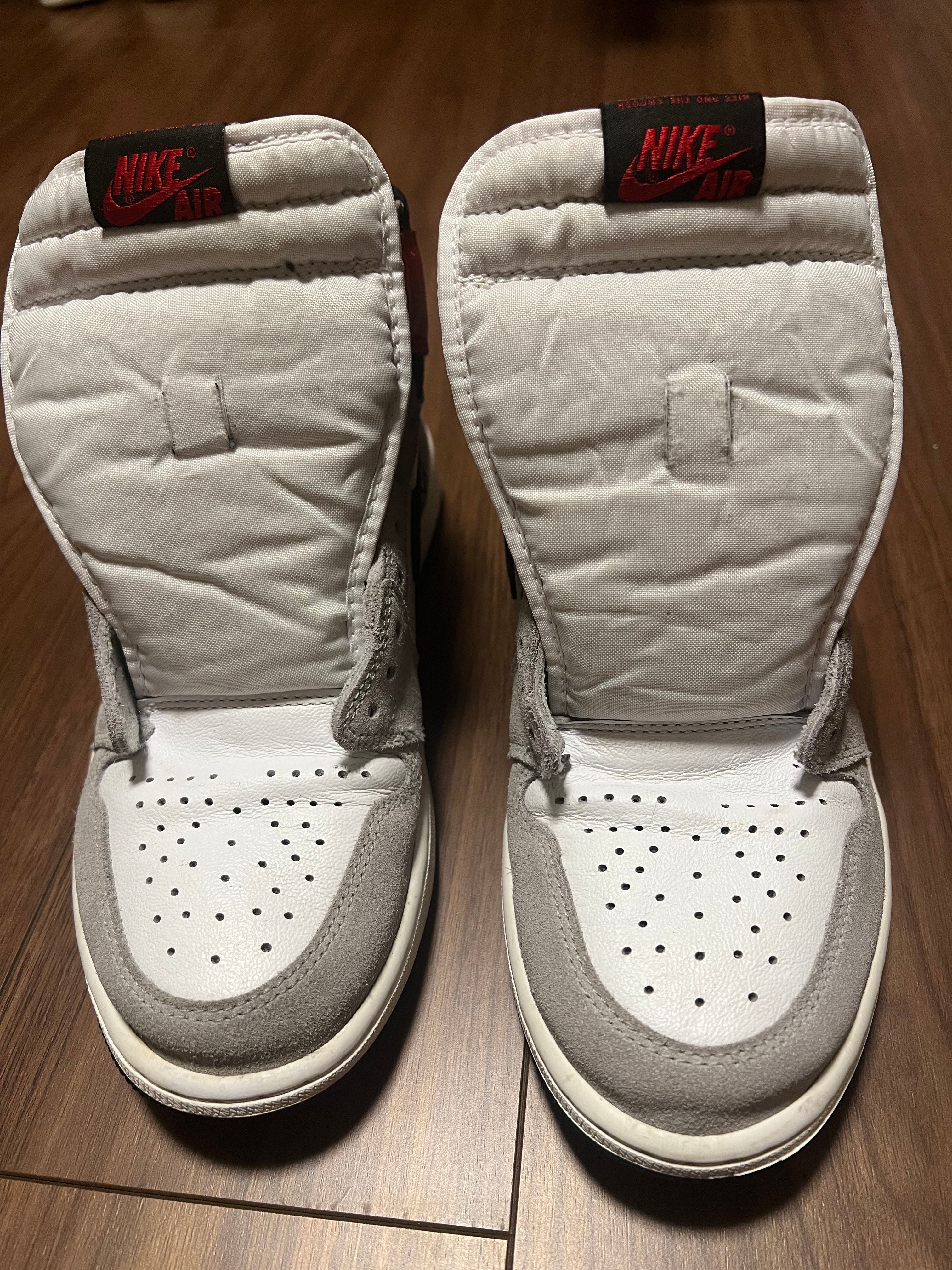 Nike Air Jordan 1 High OG "White/Black/Light Smoke Grey"