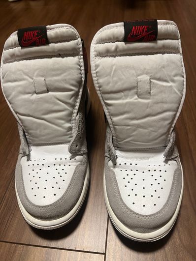 Nike Air Jordan 1 High OG "White/Black/Light Smoke Grey"