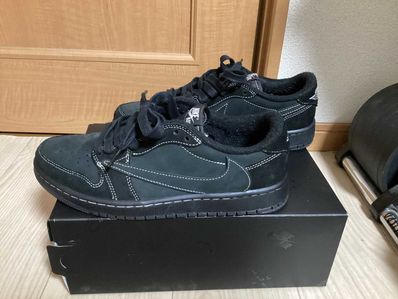 Travis Scott × Nike Air Jordan 1 Low OG SP "Black Phantom"