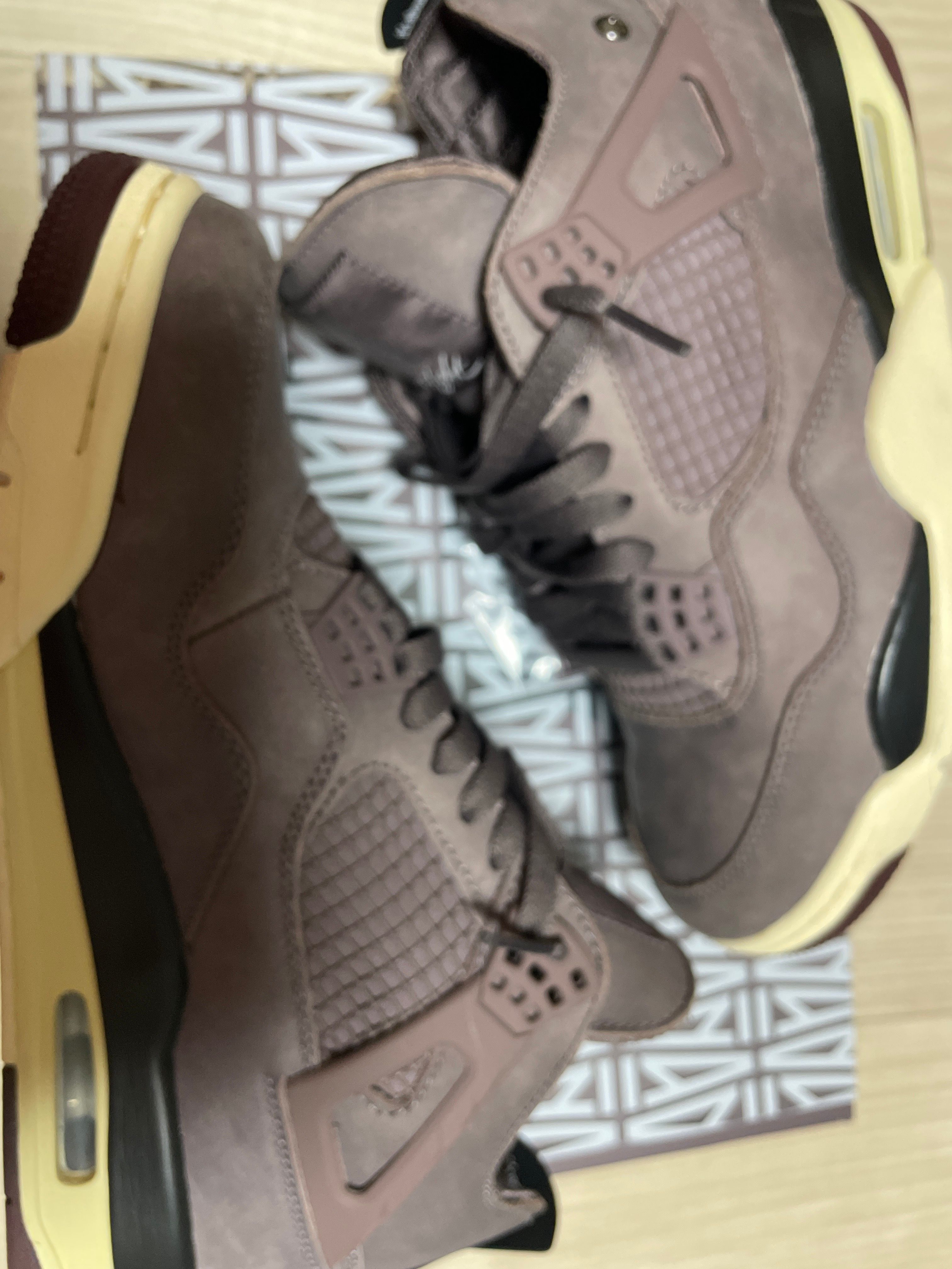 A Ma Maniere × Nike Air Jordan 4 "Violet Ore"