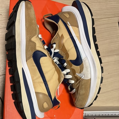 sacai × Nike Vapor Waffle "Sesame and Blue Void"