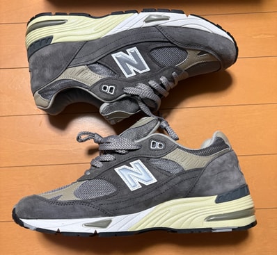 New Balance M991UKF Flimby Catalogue Pack "Grey/White"