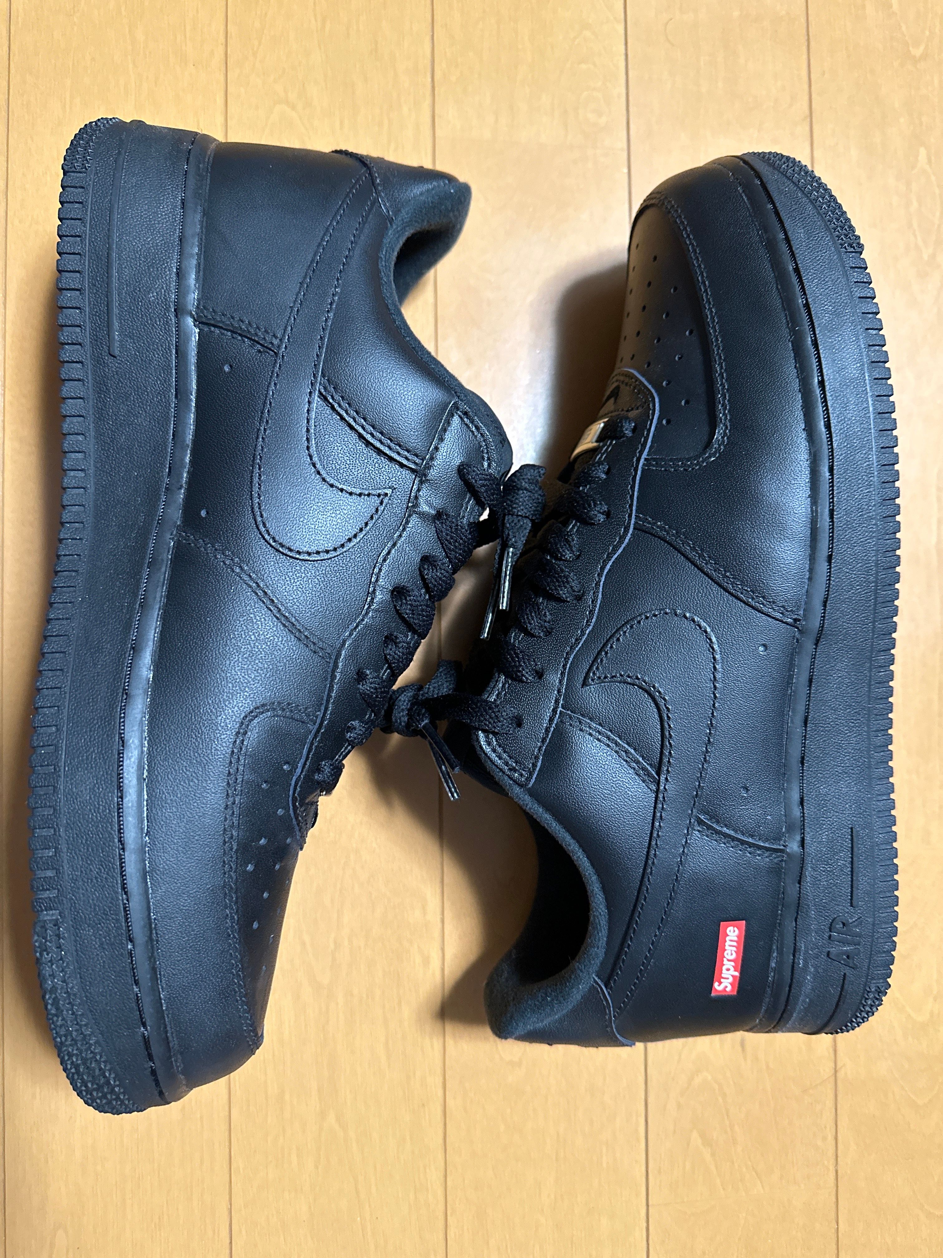 Supreme × Nike Air Force 1 Low "Black"