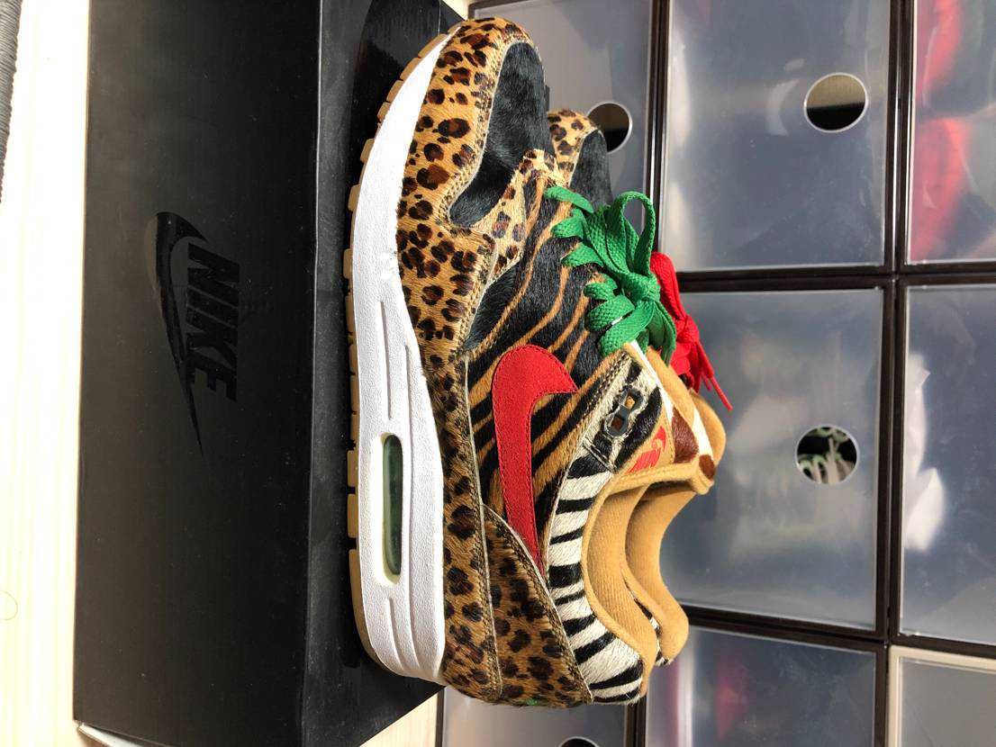 atmos × Nike Air Max 1 DLX "Animal Pack/Safari"