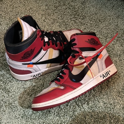 Off-White × Nike Air Jordan 1 Retro High The Ten "Chicago"