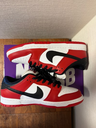 Nike SB Dunk Low Pro "J-Pack Chicago/Varsity Red and White"