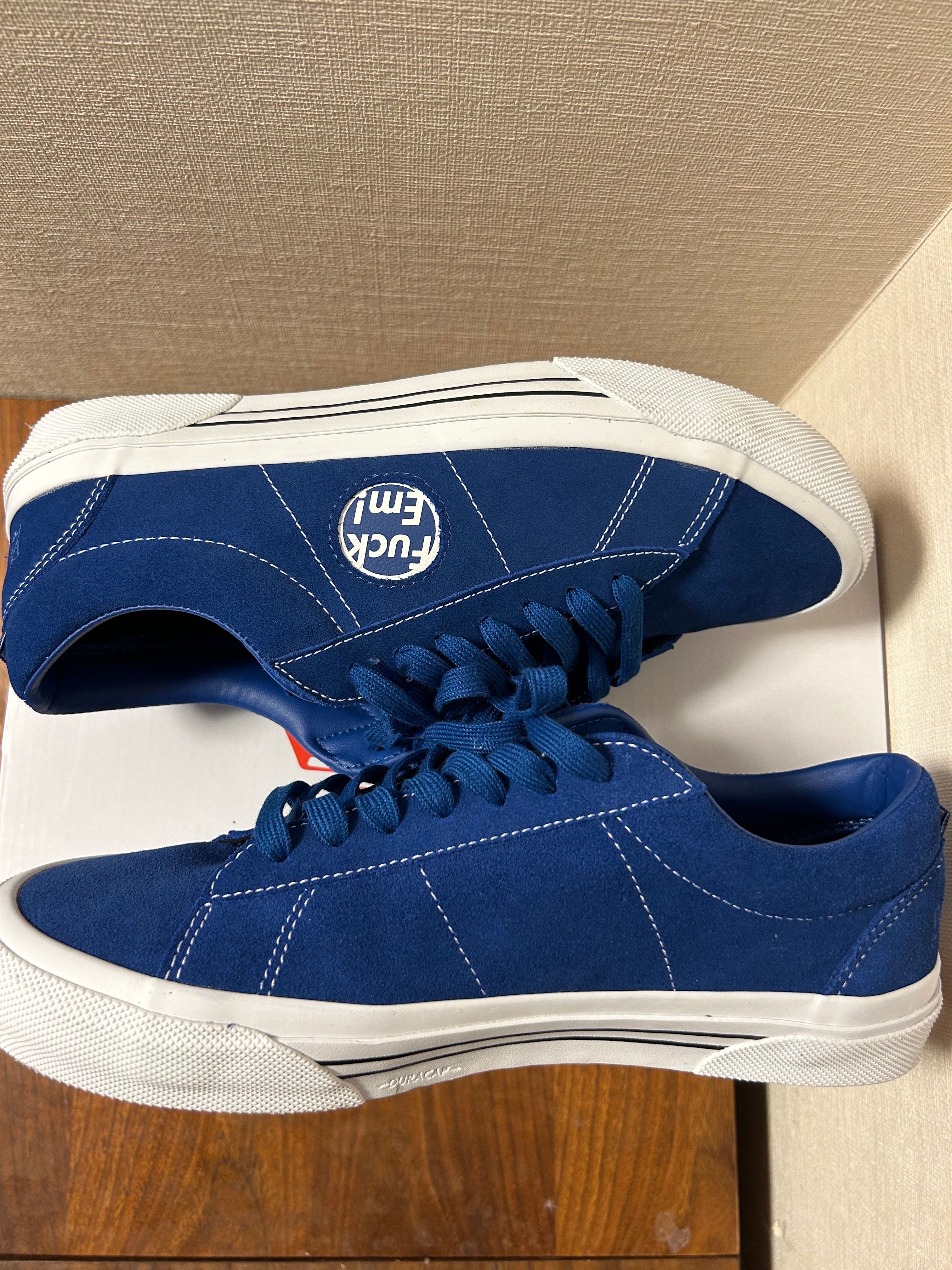 Supreme × Vans Sid "Blue"