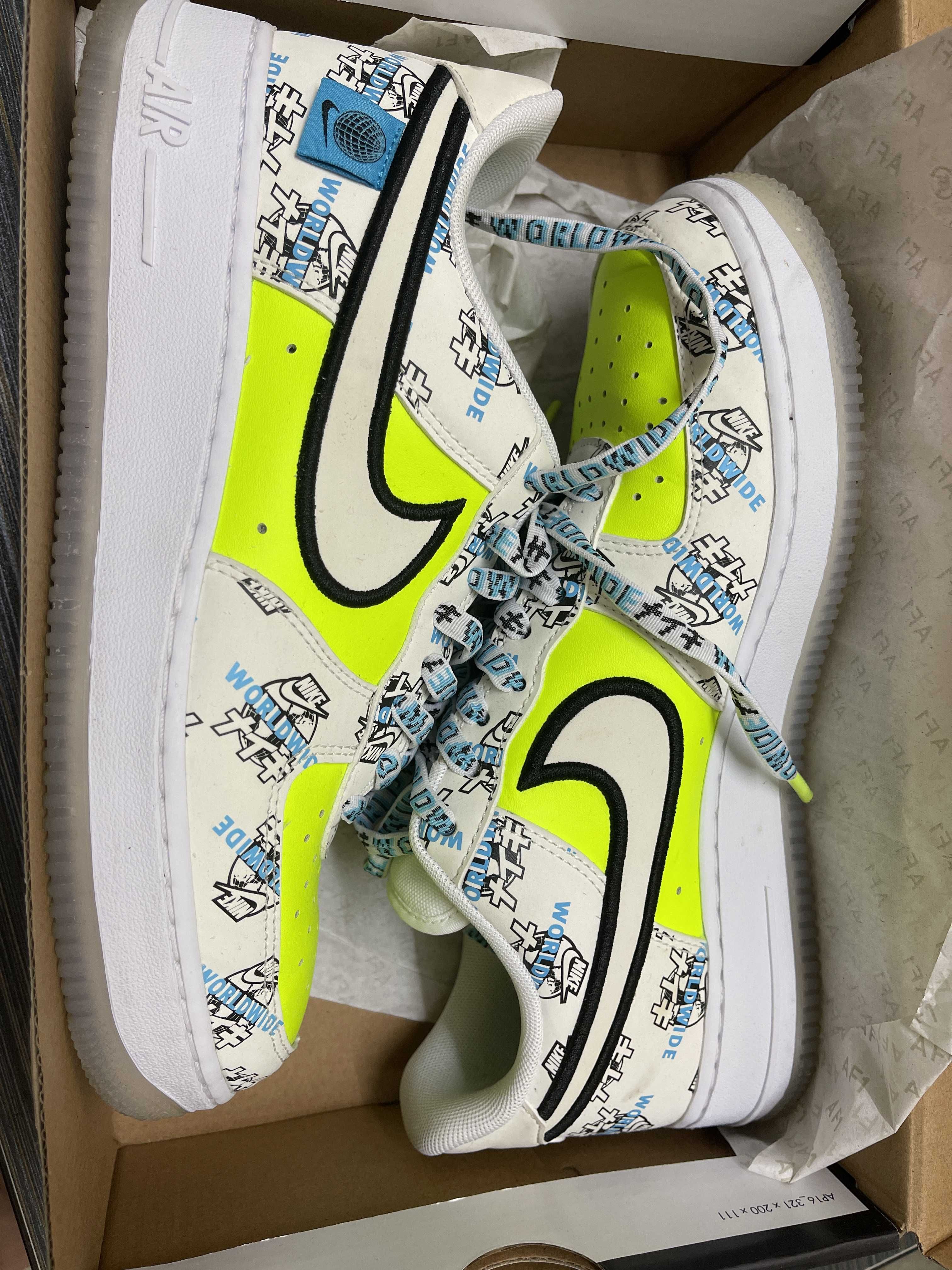 Nike World Wide Pack Air Force 1 Low White "KATAKANA"