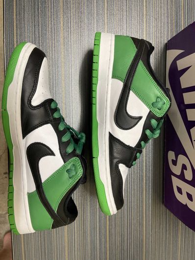 Nike SB Dunk Low Pro "Black and Classic Green"