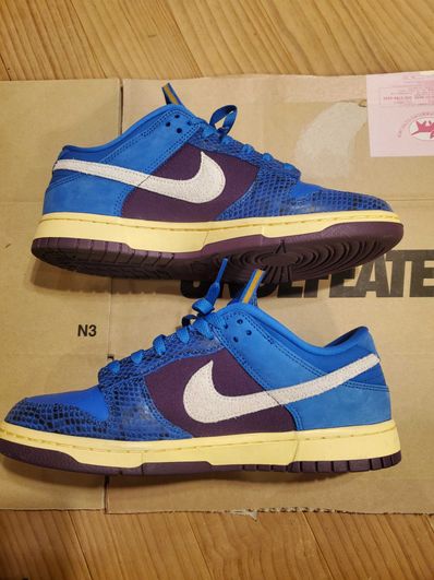 UNDEFEATED × Nike Dunk Low SP "Royal"