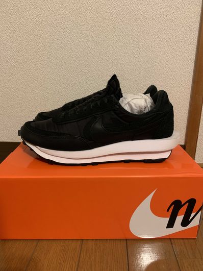 sacai × Nike LDV Waffle "Triple Black"