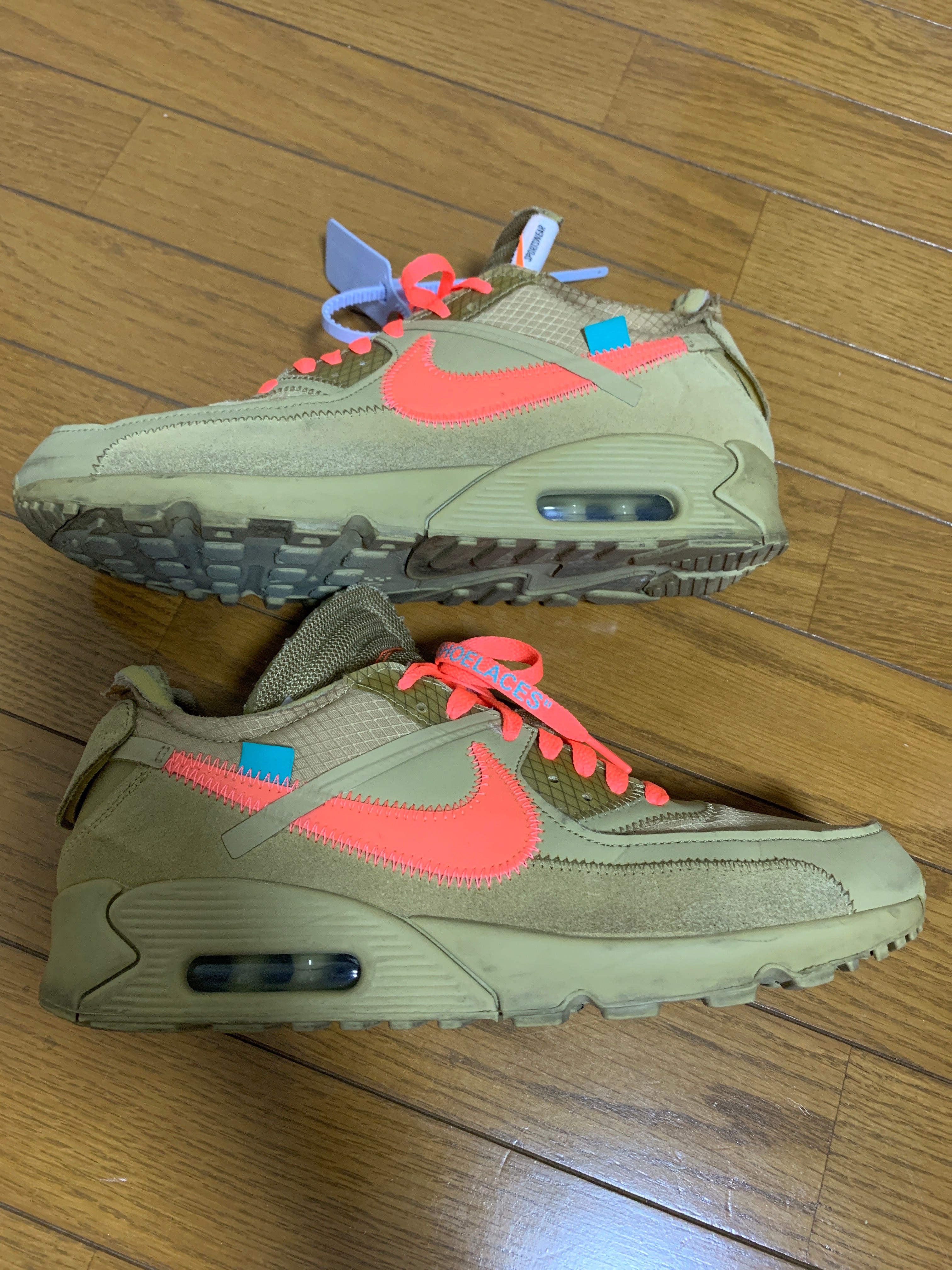 Off-White × Nike Air Max 90 "Desert Ore"