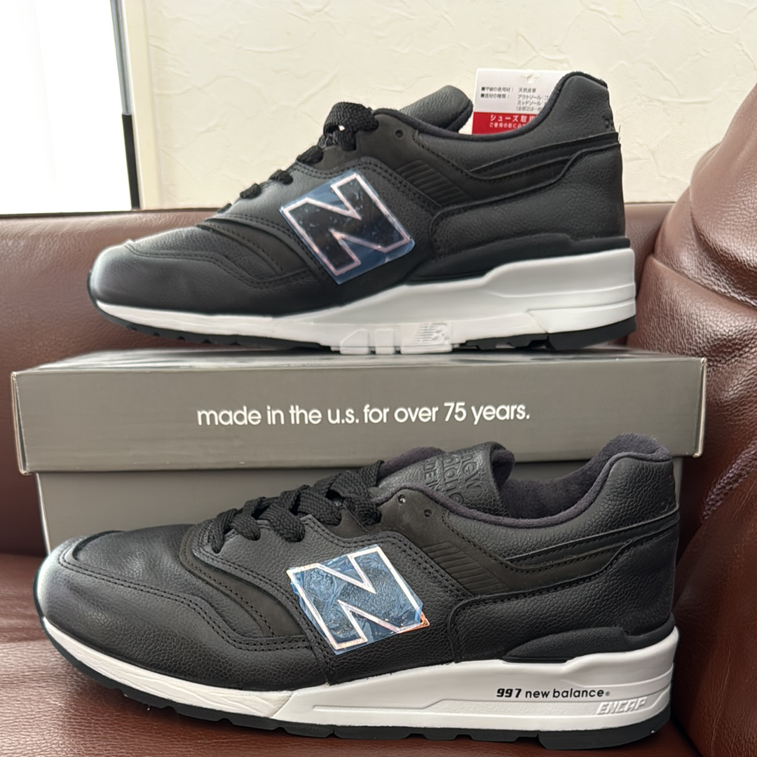 ニューバランス 997 "ブラック/ゴールド"