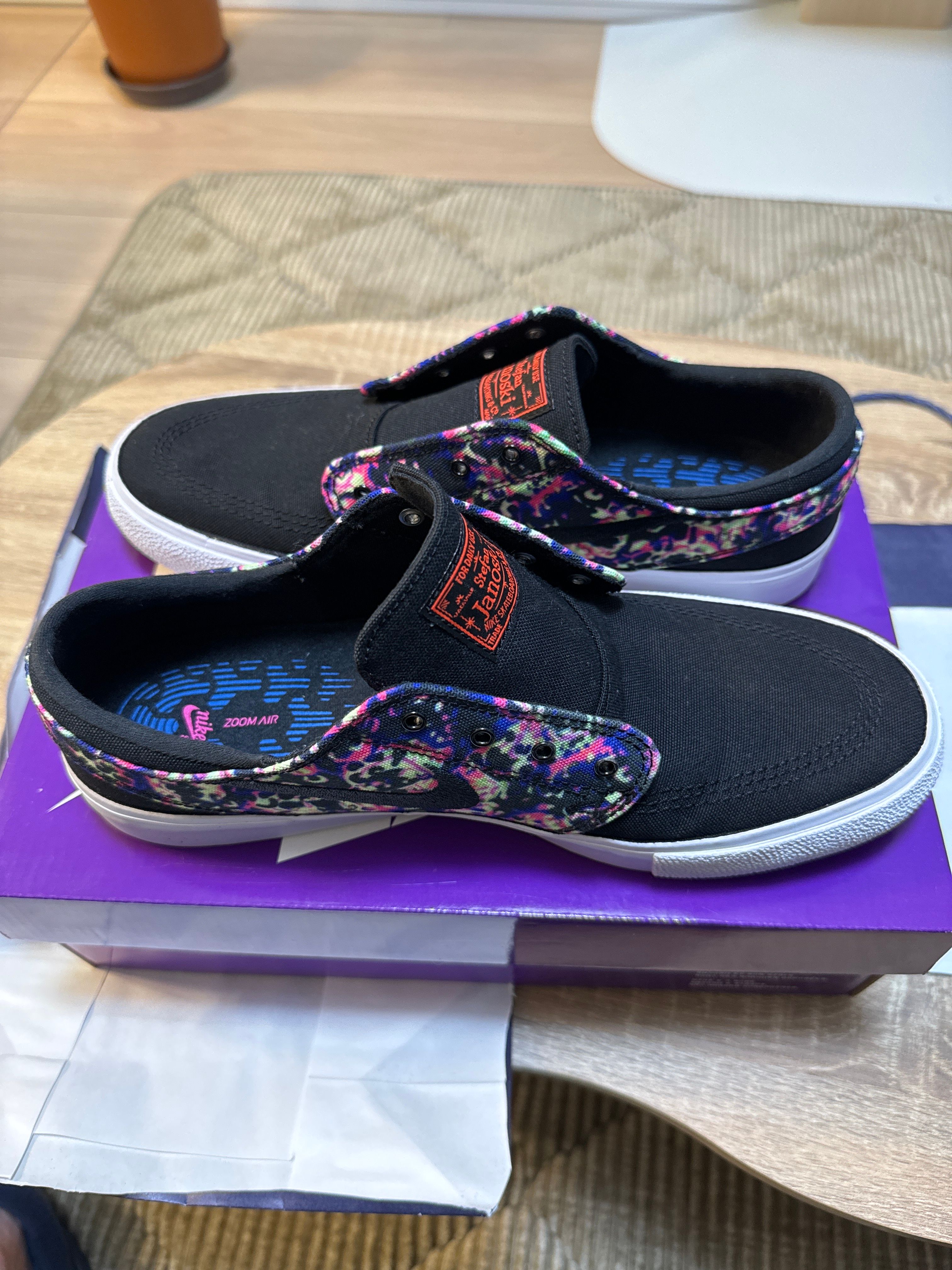 Nike SB Zoom Stefan Janoski Canvas RM Premium "Black/Laser Crimson"