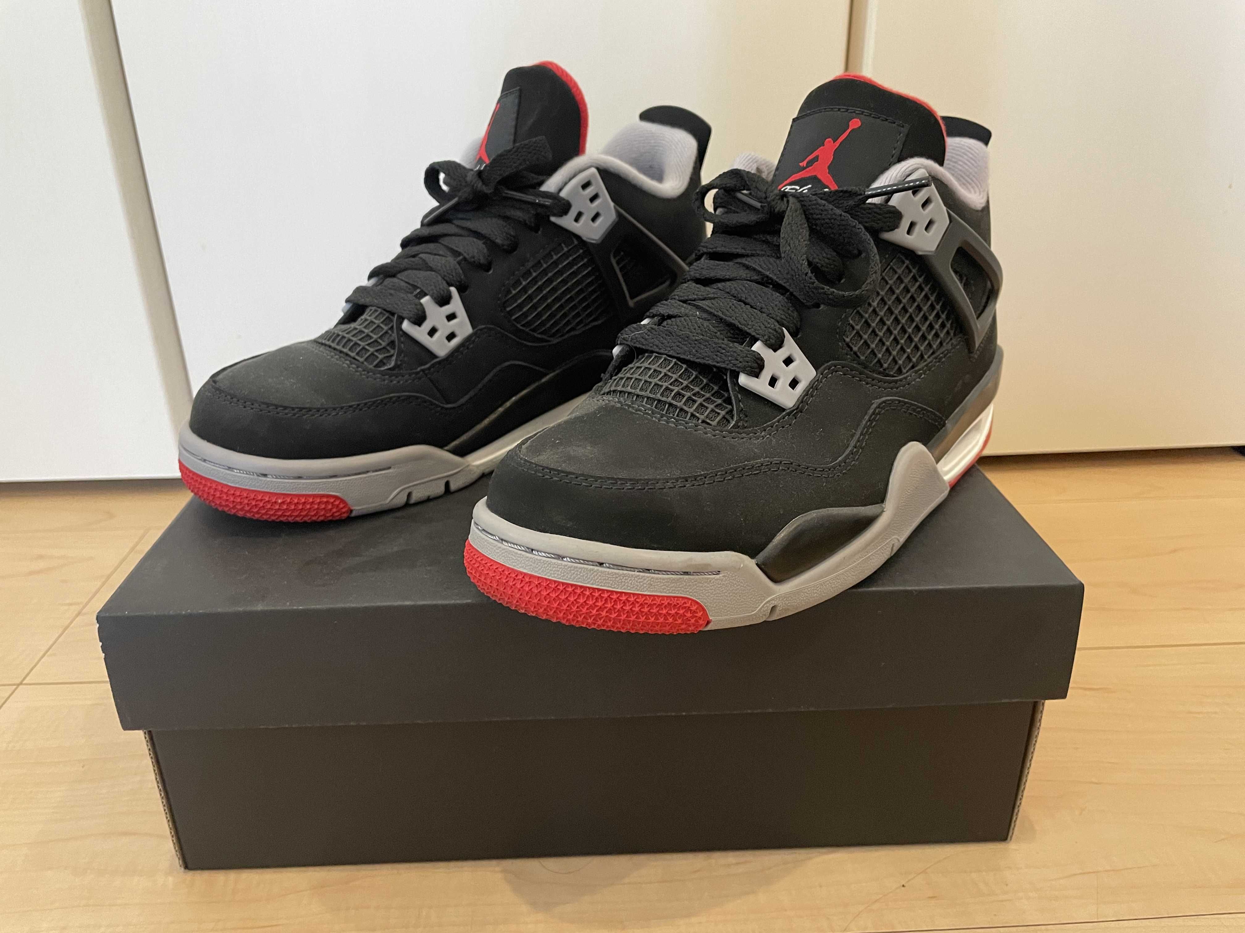 Nike GS Air Jordan 4 Retro "Bred" (2019)