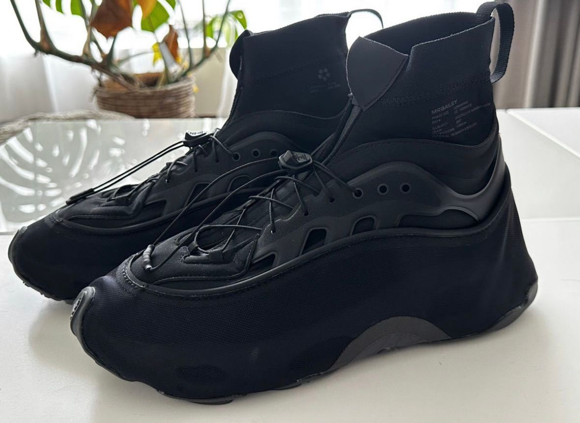 Mr.Bailey × adidas Ozmorphis "Core Black/Grey Six"