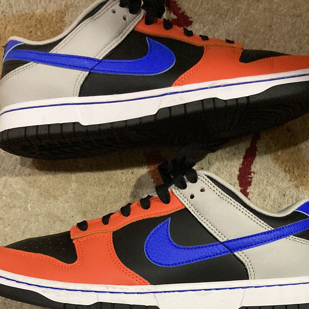 NBA × Nike Dunk Low EMB 75th Anniversary "New York Knicks"
