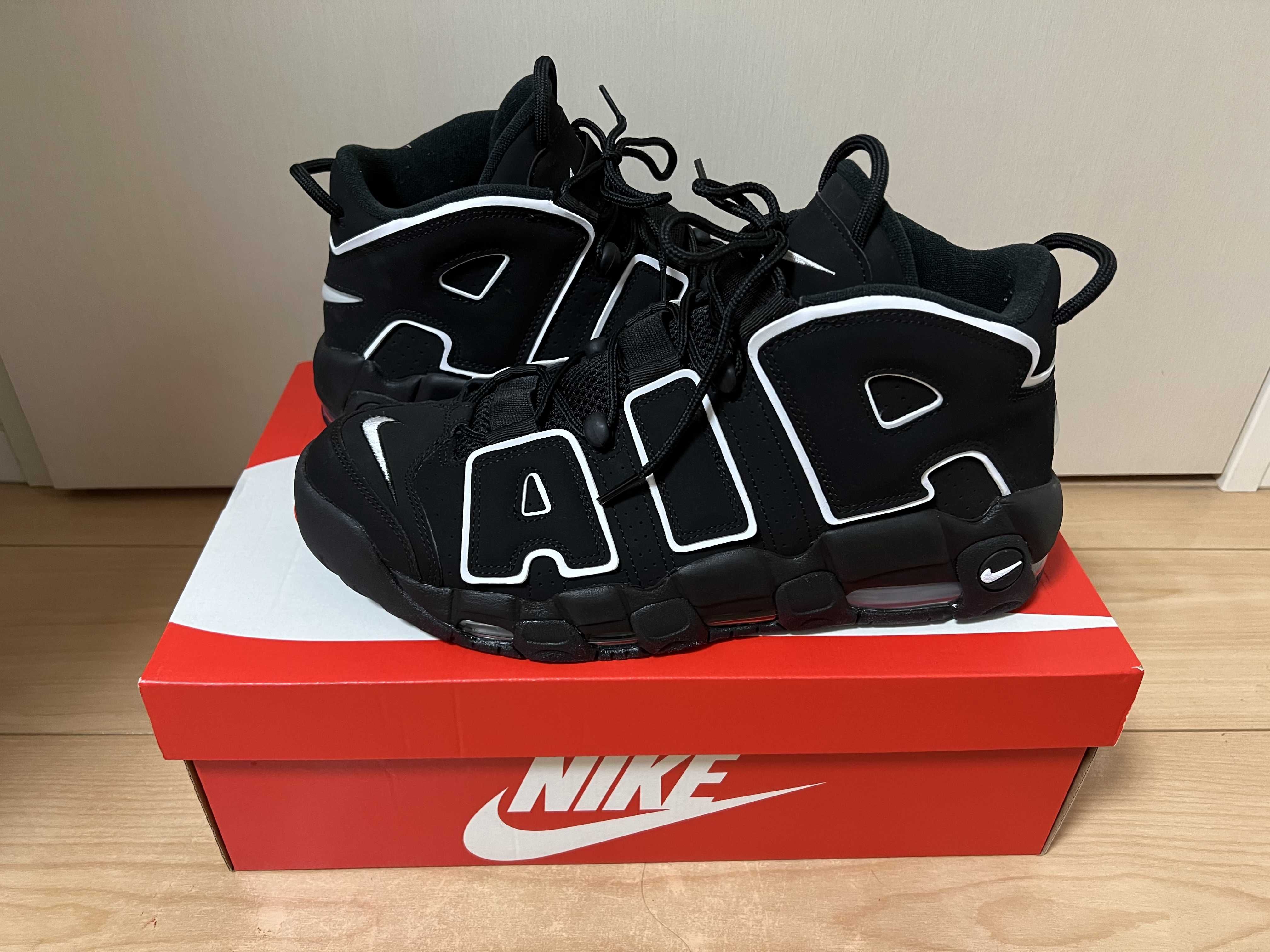 Nike Air More Uptempo "Black/White"(2020)