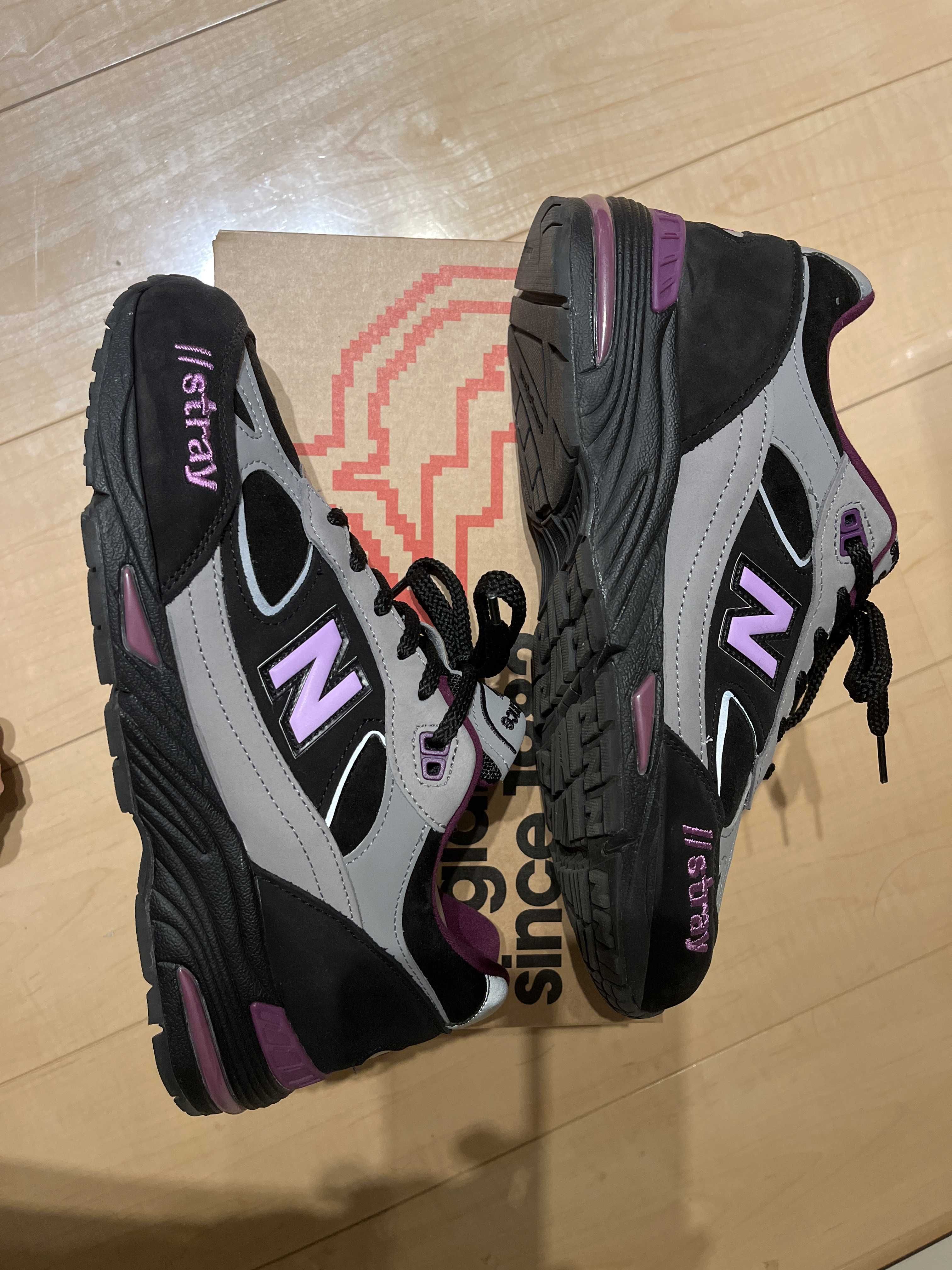 Stray Rats × New Balance 991 Made In England "Black"