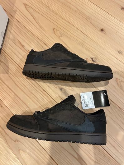 Travis Scott × Nike Air Jordan 1 Low OG SP "Velvet Brown and Dark Mocha"