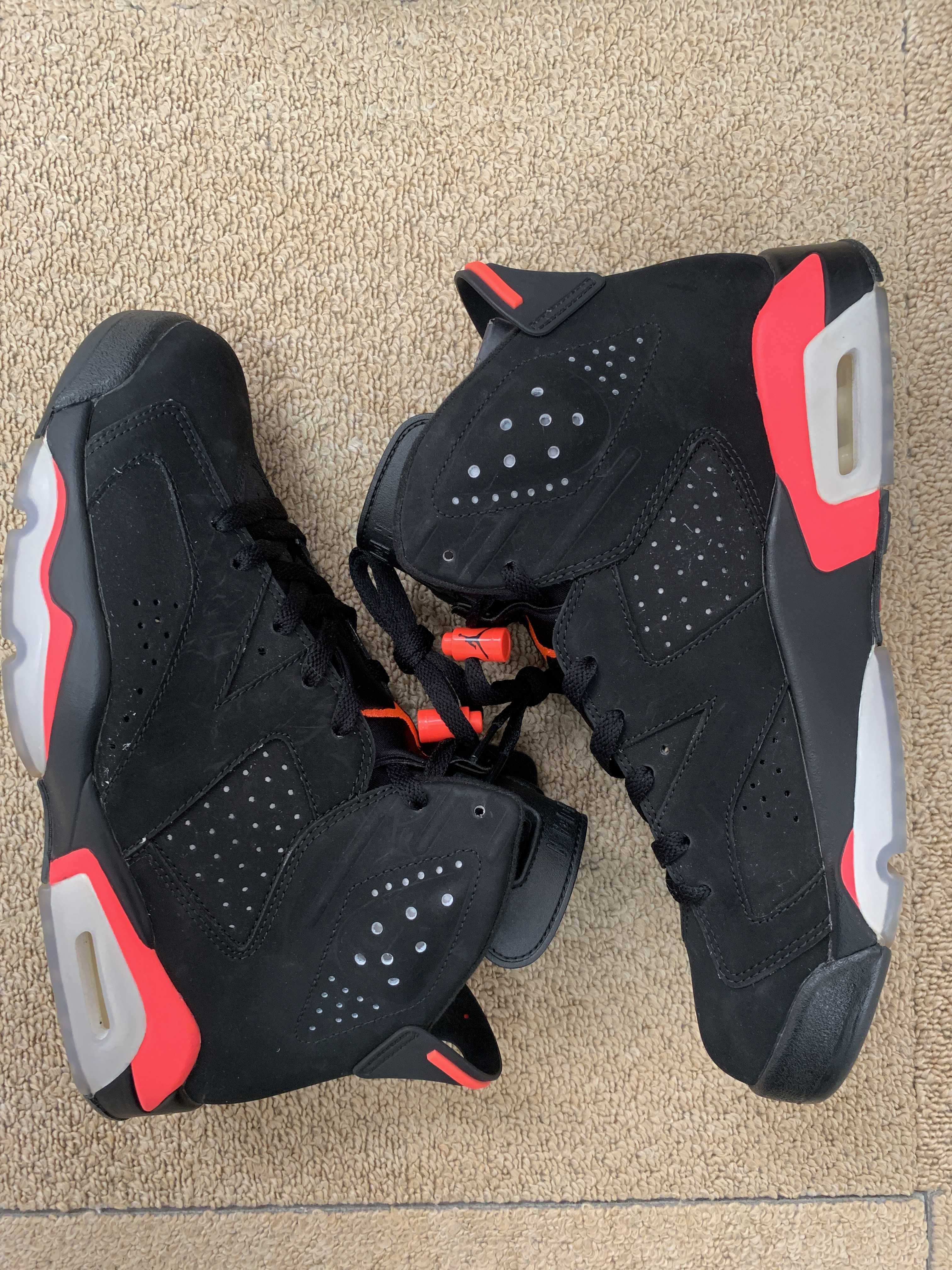 NIKE AIR JORDAN 6 RETRO "INFRARED BLACK" (2014)