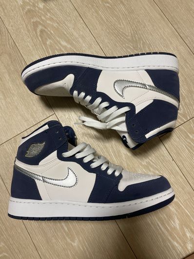 Nike GS Air Jordan 1 High OG CO.JP "Midnight Navy" (2020)(ブリーフケースなし)